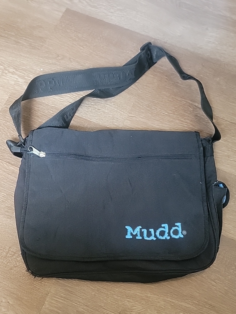 Vintage Y2K Mudd Crossbody Laptop Bag